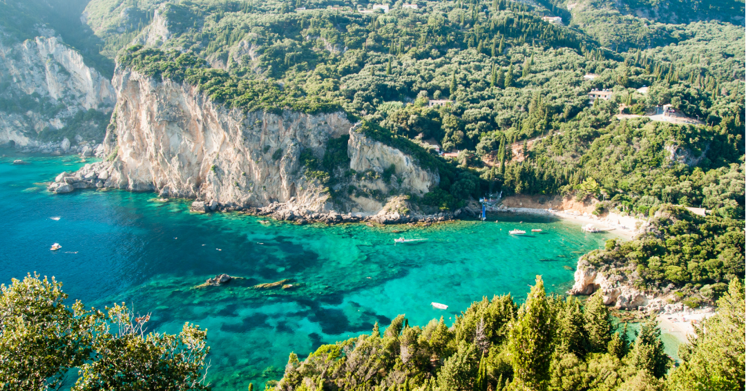 Paleokastritsa bay, Corfu Island
