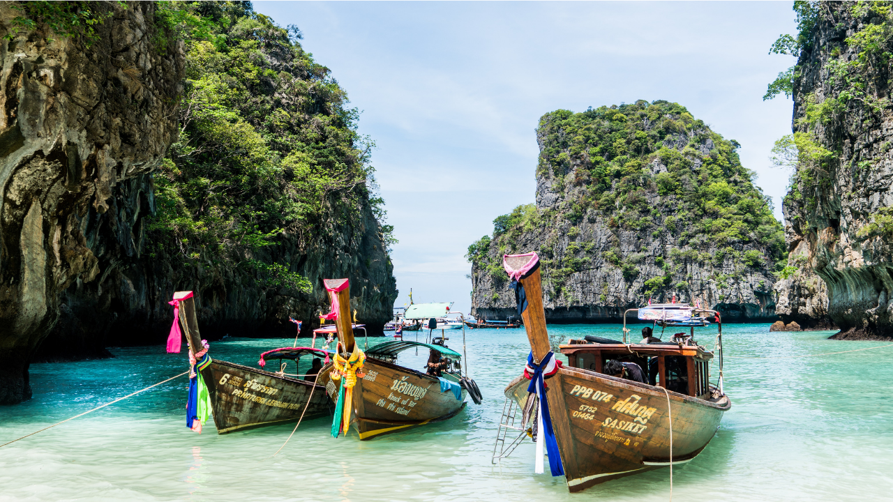 Boats on an Island in Phuket
