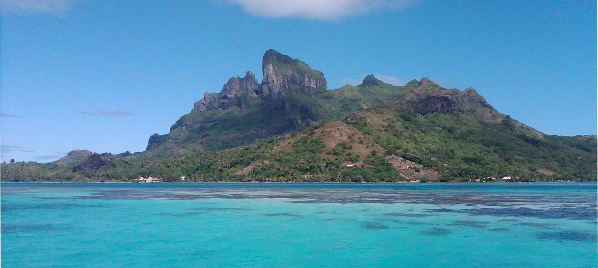 Bora Bora from the water