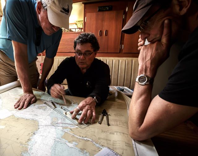 Modern Sailing teaches the ASA's Coastal Navigation course.