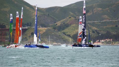 catamaran racing san francisco