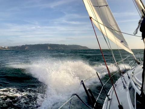 sailing yacht summer wind